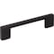 Jeffrey Alexander 96 mm Center-to-Center Matte Black Square Sutton Cabinet Bar Pull 635-96MB - alternate 1